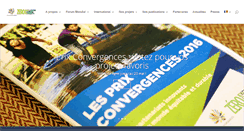 Desktop Screenshot of convergences.org